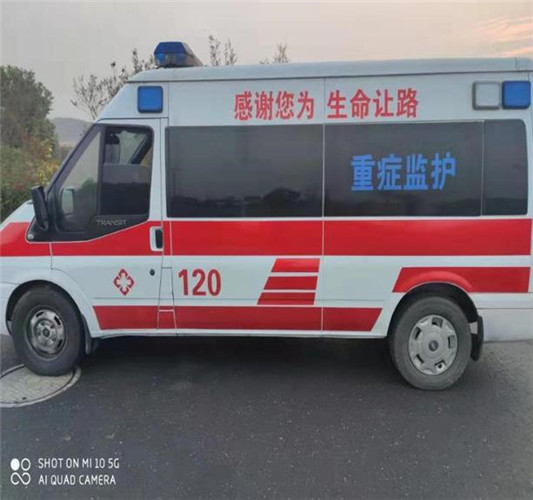 鄄城救护车出租服务案例3